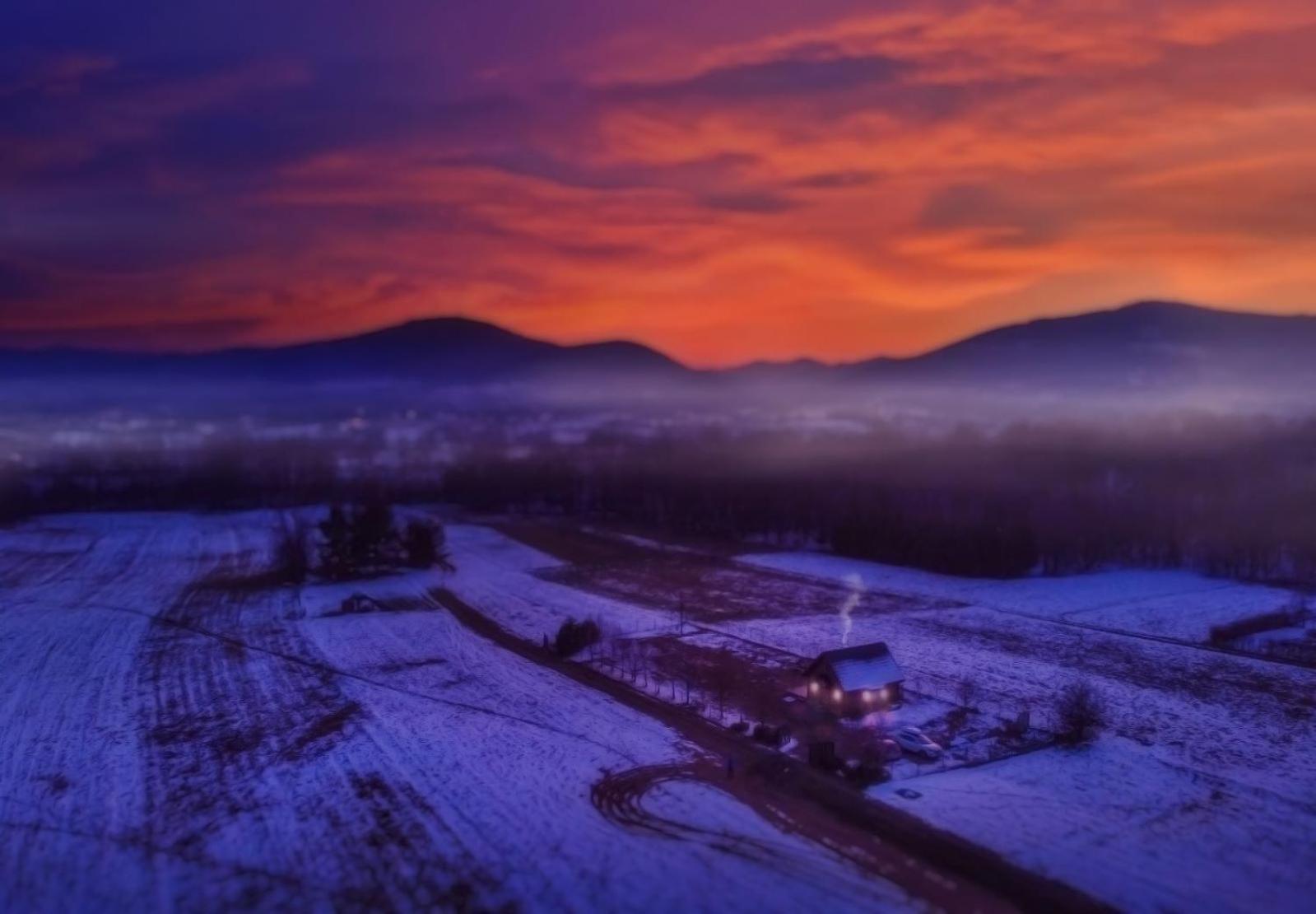 Vila Domek Na Kamiencu Wilkowice Exteriér fotografie